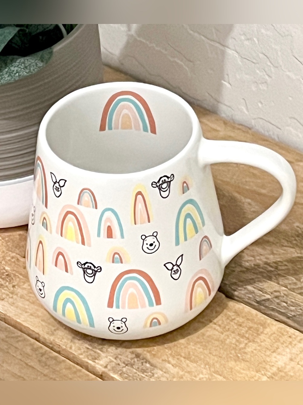 Disney Store Official Winnie the Pooh and Pals Rainbow Large Mug 21oz